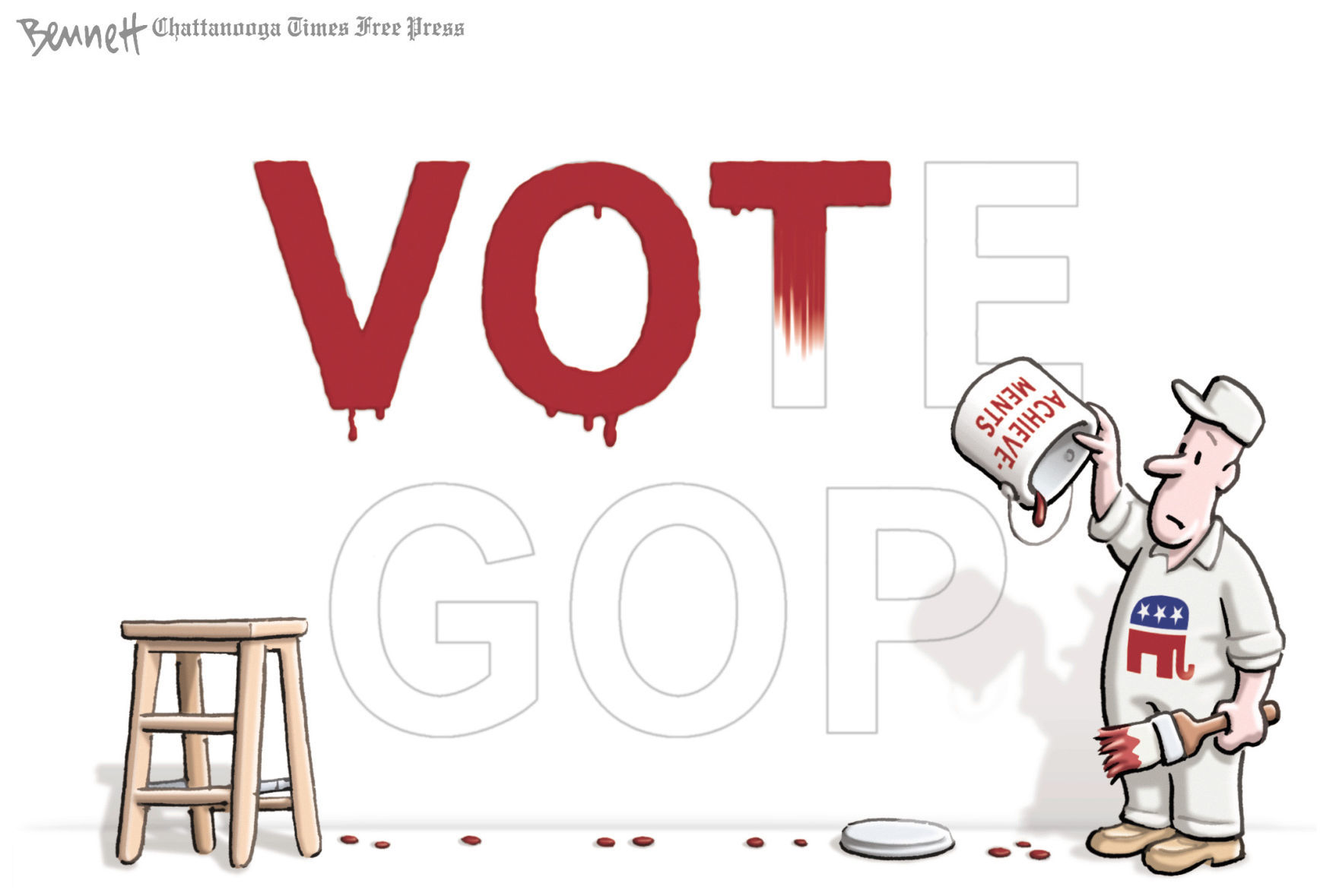 Clay Bennett, Chattanooga Times Free Press